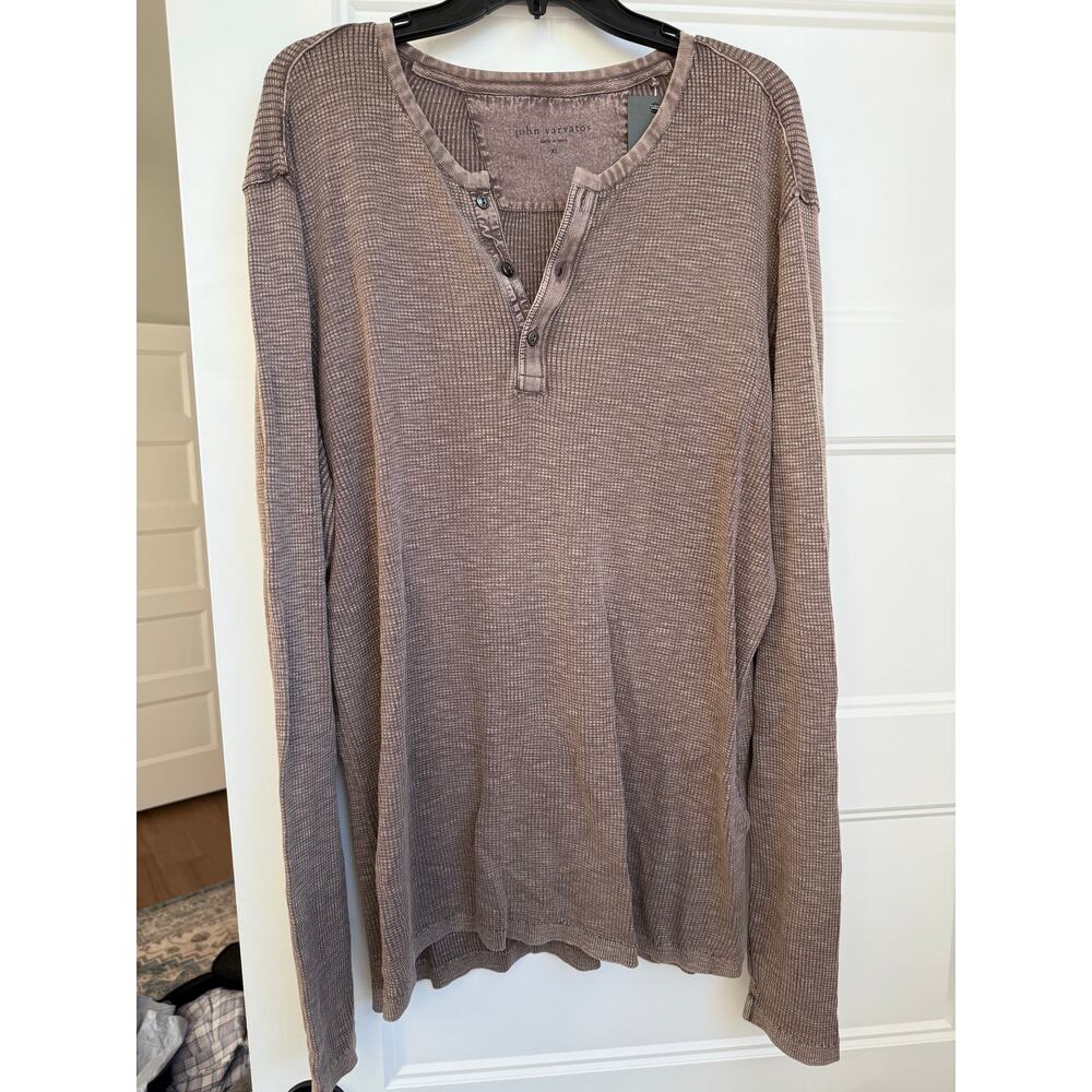 John Varvatos Brown Shirt- size XL